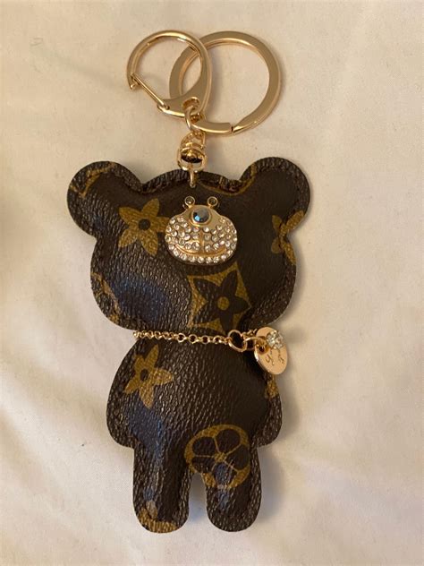 louis vuitton bear keychain.